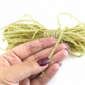 یراق تزیینی بافت زنجیری باریک