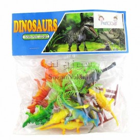 پکیج فیگور باغ وحش حیوانات ریز دایناسور Dinosaurs