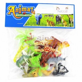 پکیج فیگور باغ وحش حیوانات ریز وحشی جنگل Animals