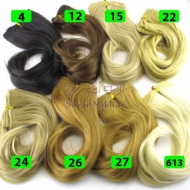موی عروسک مارک BT پایین حالت دار 25 سانتی