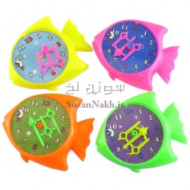 ساعت آموزشی مدرسه مدل ماهی