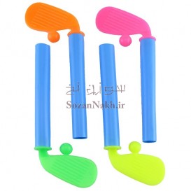 راکت گلف با توپ