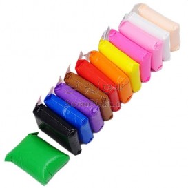 خمیر سوپر کلی (خمیر بازی و مجسمه سازی هواخشک) برای مدارس و مهدکودک