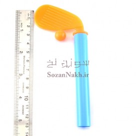 راکت گلف با توپ