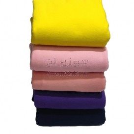 پارچه تریکو یک رو پنبه رنگی