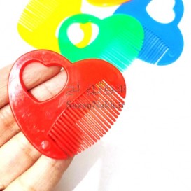 شانه عروسک قلبی (5 عددی)