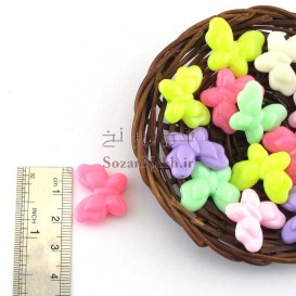 مهره پاستلی پروانه _ کد 401