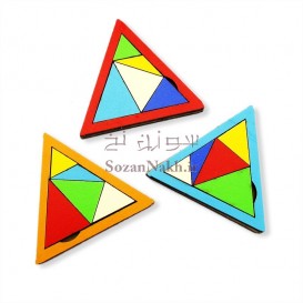 پازل یا جورچین چوبی آموزشی