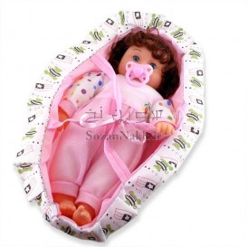 نی نی دختر موزیکال با قنداق فرنگی