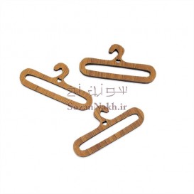 چوب لباسی کوچک چوبی طرح بیضی و قلب چوب لباسی کوچک چوبی طرح بیضی و قلب
