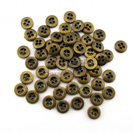 دکمه طرح فلزی ساده