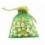 کیسه توری طرح گل پنج پر و برگ سایز 9*12