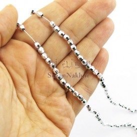 مروارید تراش نقره ای