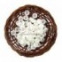 دکمه چهارسوراخ گود لبه دار شیری _ کد 238