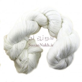 نخ لحاف سفید تابیده