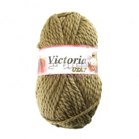 کاموا ضخیم اوزای ویکتوریا (طنابی) _قهوه ای کد 411