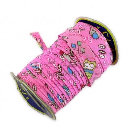 نوار اریب 2 سانتی طرح جغد _ کد 89