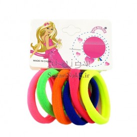 کش سر کارت دختر پیراهن صورتی