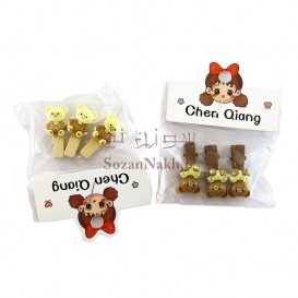 گیره انبری  نوزادی طرح خرس