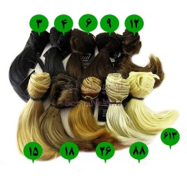 موی عروسک حالت دار 20 سانتی (مارک گیسو)