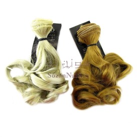 موی عروسک فر قلاب 20 سانتی (مارک گیسو)