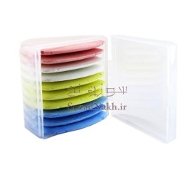 صابون خیاطی گچی رنگی وارداتی 10 تایی