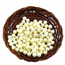 مروارید بدون سوراخ مات سایز 6