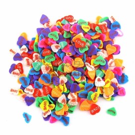 فیمو قلب رنگی Love و Mine _ کد 25