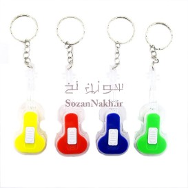 جاکلیدی گیتار دسته شیشه ای چراغ دار