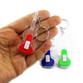 جاکلیدی گیتار دسته شیشه ای چراغ دار