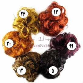 کش موی کوتاه حالت دار براق