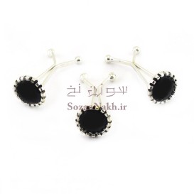 گیره روسری و شال طرح پرچنگ