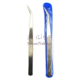 پنس خیاطی سرکج (انبر سردوز) جلد آبی