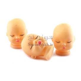 سر عروسک نوزاد