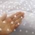 پارچه تور طرح قلب