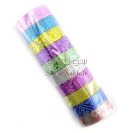 نوار چسب گاترین طرحدار اکلیلی 10 عددی