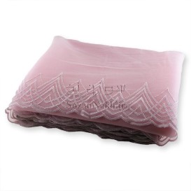 حاشیه دانتل رنگی دالبر صورتی _ کد 126