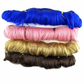 موی عروسک مارک BT پوش حالت دار 5 سانتی (موی پسر)