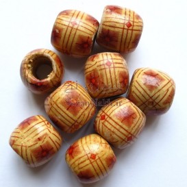 مهره چوبی طرح آفاق سایز بزرگ