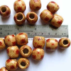 مهره چوبی طرح آفاق سایز بزرگ