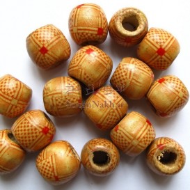 مهره چوبی طرح پسند سایز بزرگ