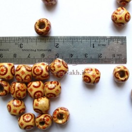 مهره چوبی طرح آرزو سایز کوچک