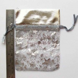 کیسه توری طرح ستاره با لبه ساتن