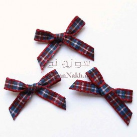 پاپیون گره ای چهارخانه کد 1