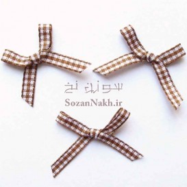 پاپیون گره ای چهارخانه کد 2