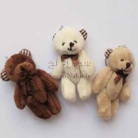 عروسک خرس و خرگوش مینی (رنگبندی)_کد1