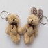 عروسک خرس و خرگوش مینی (رنگبندی)