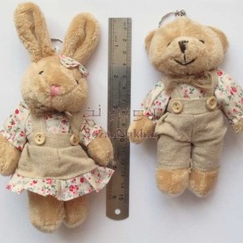 عروسک خرس و خرگوش (دختر و پسر) عروسک خرس و خرگوش (دختر و پسر)