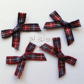 پاپیون گره ای چهارخانه کد 1