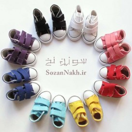 کفش عروسک چسبی